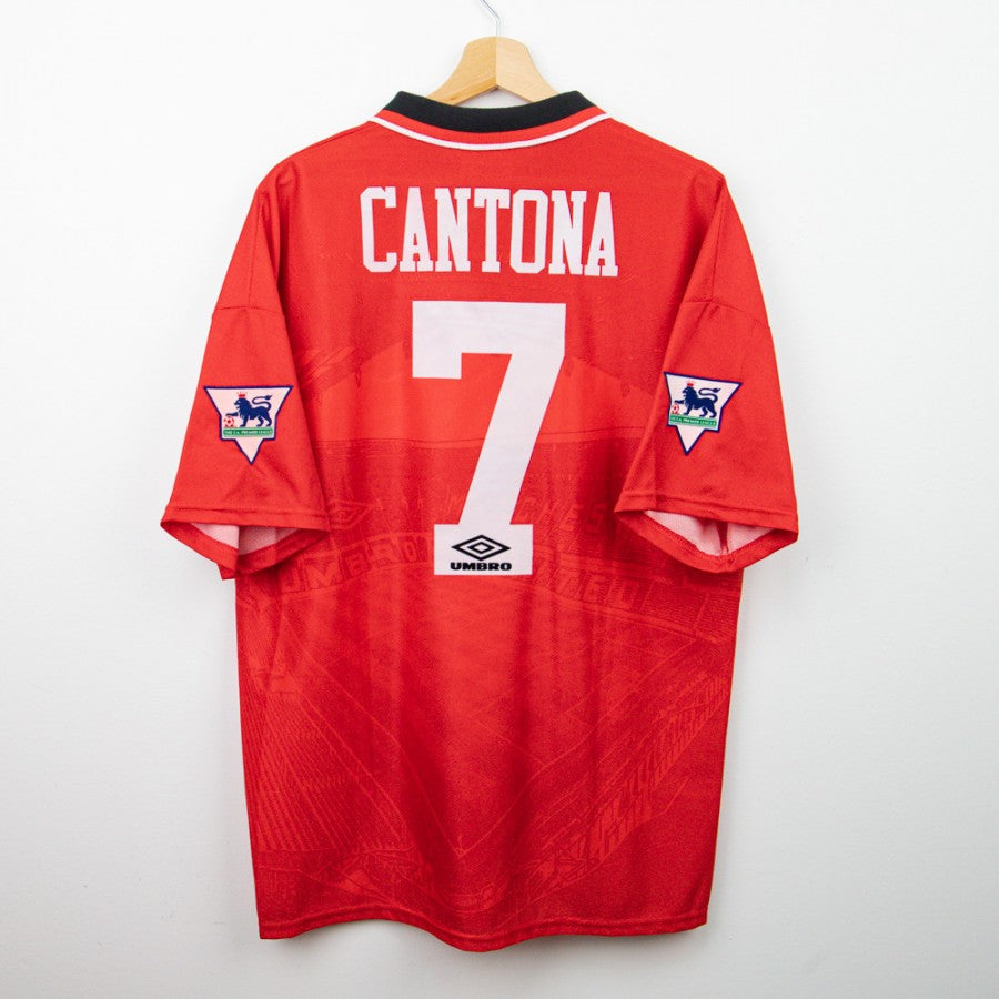 1995/1996 Home Manchester United Umbro Cantona 7 Jersey