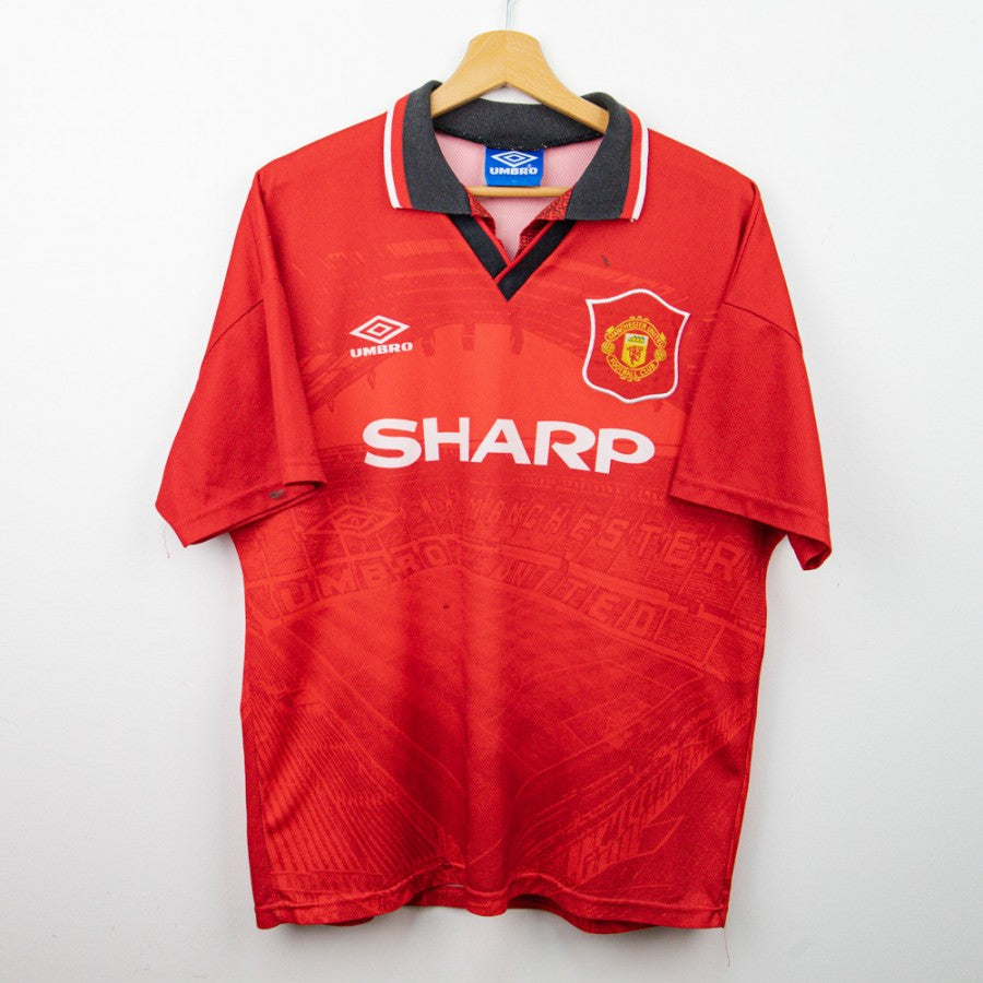 maglia home manchester united umbro cantona 7 1995/1996 by UMBRO - Home (2)