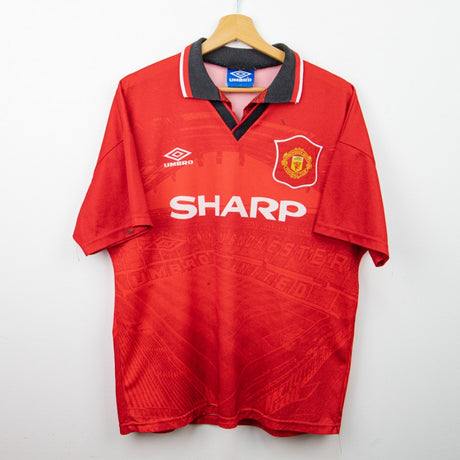 maglia home manchester united umbro cantona 7 1995/1996 by UMBRO - Home (2)