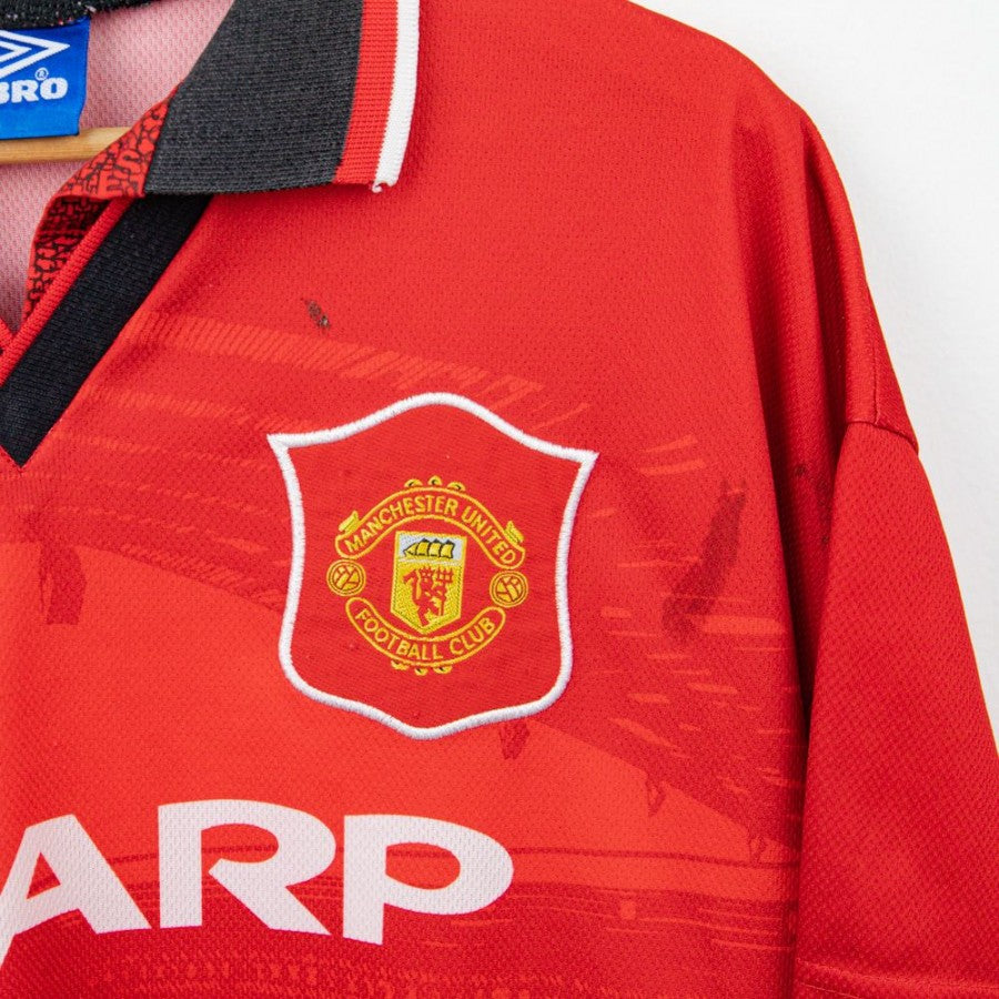 maglia home manchester united umbro cantona 7 1995/1996 by UMBRO - Home (6)