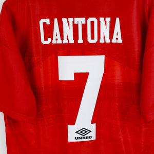 maglia home manchester united umbro cantona n7 1995/1996 by UMBRO - Home (3)