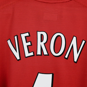Maglia Home Manchester Utd Umbro Veron 4 2001/2002 by UMBRO - Home (6)