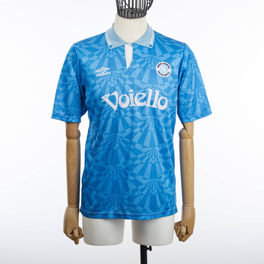 Maglia Home Napoli Umbro 10 1992/1993 Autografata by UMBRO - Home (2)