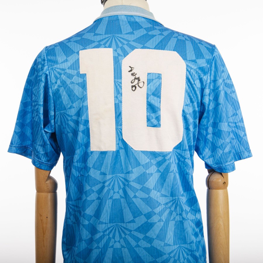 Maglia Home Napoli Umbro 10 1992/1993 Autografata by UMBRO - Home (3)