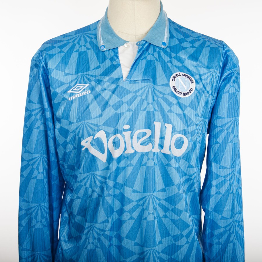 maglia home napoli umbro n15 1992/1993 by UMBRO - Home (7)