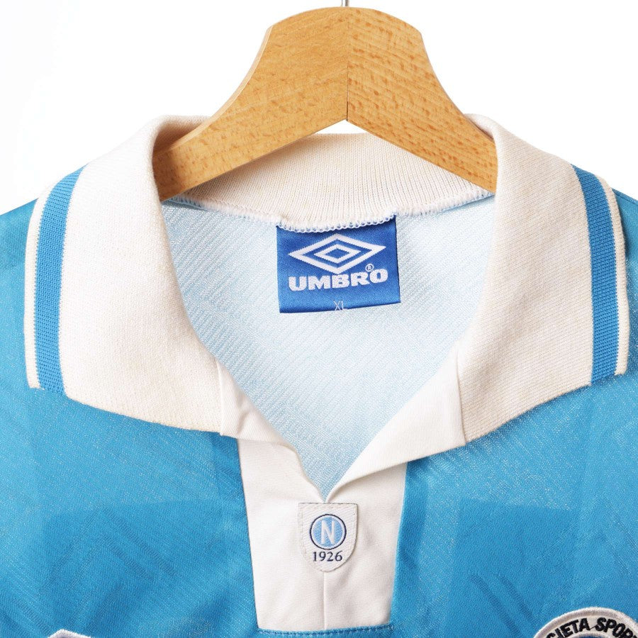 maglia home napoli voiello umbro 1993/1994 n16  by UMBRO - Home (3)
