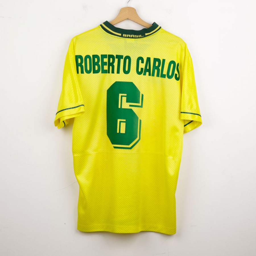 Maglia Home Umbro Brasile Roberto Carlos 6 1996 by UMBRO - Home