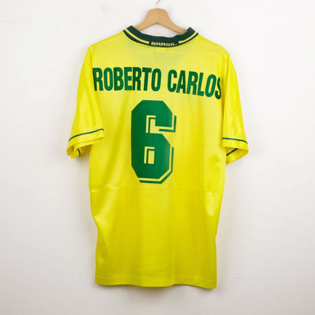 Maglia Home Umbro Brasile Roberto Carlos 6 1996 by UMBRO - Home
