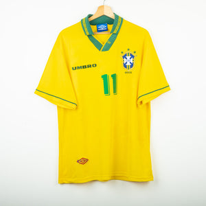 Maglia Home Umbro Brasile Romario 11 1994 by UMBRO - Home (2)