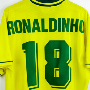 Maglia Home Umbro Brasile Ronaldinho 18 1996 by UMBRO - Home (4)