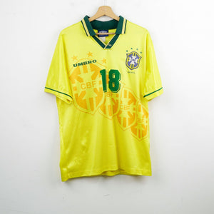 Maglia Home Umbro Brasile Ronaldinho 18 1996 by UMBRO - Home (2)