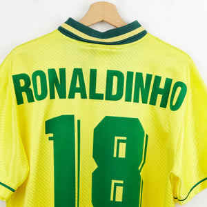 Maglia Home Umbro Brasile Ronaldinho 18 1996 by UMBRO - Home (4)
