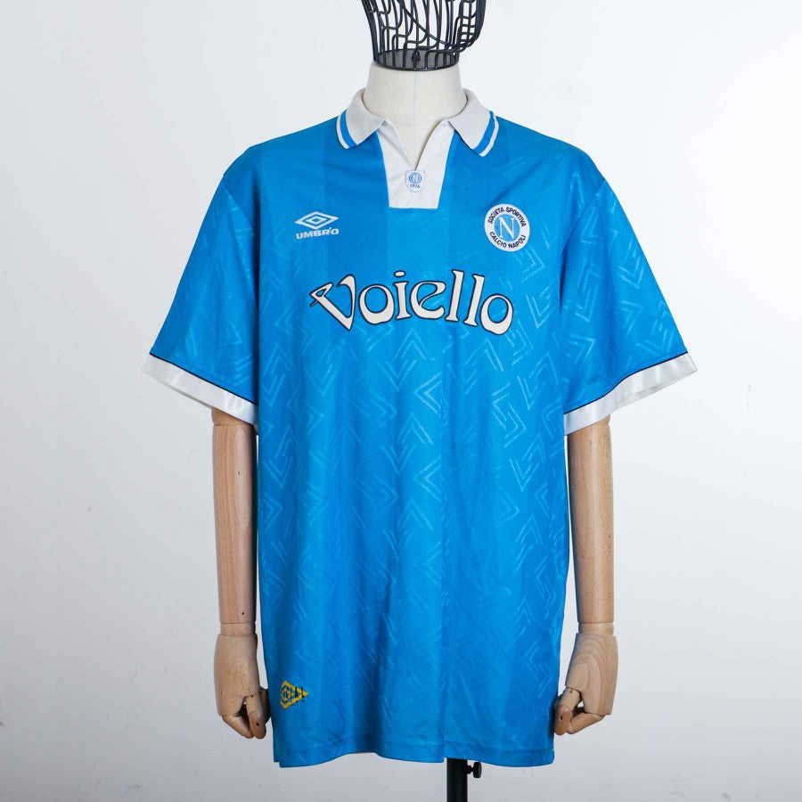 maglia napoli home voiello umbro 1993/1994 n9 by UMBRO - Home (2)