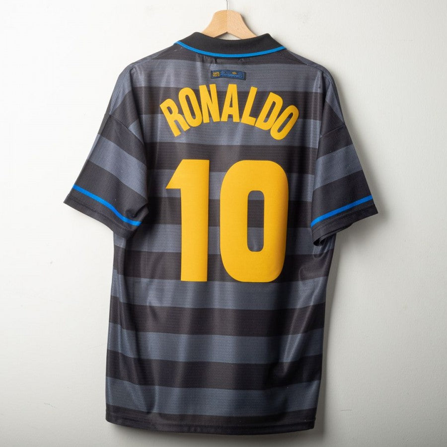 1997/1998 Third Inter Shirt Umbro Ronaldo 10