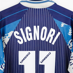 MAGLIA THIRD LAZIO SIGNORI 11 1996/1997 by UMBRO - Home (4)