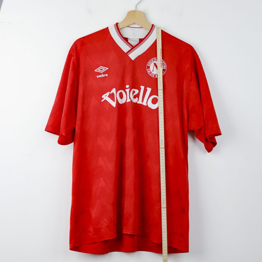 Napoli Umbro Red Training Shirt 1991/1992