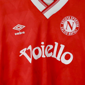 Maglia training napoli umbro rossa 1991/1992 by UMBRO - Home (8)