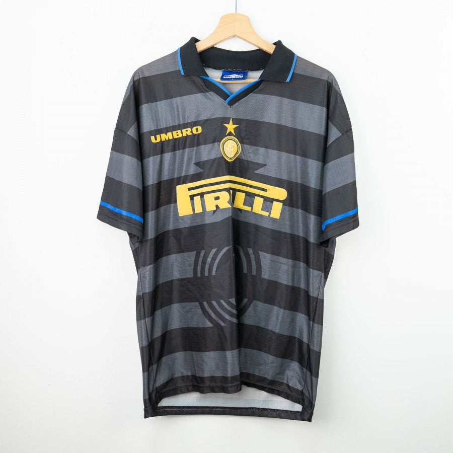 1997/1998 Inter Umbro Ronaldo 10 UEFA Jersey