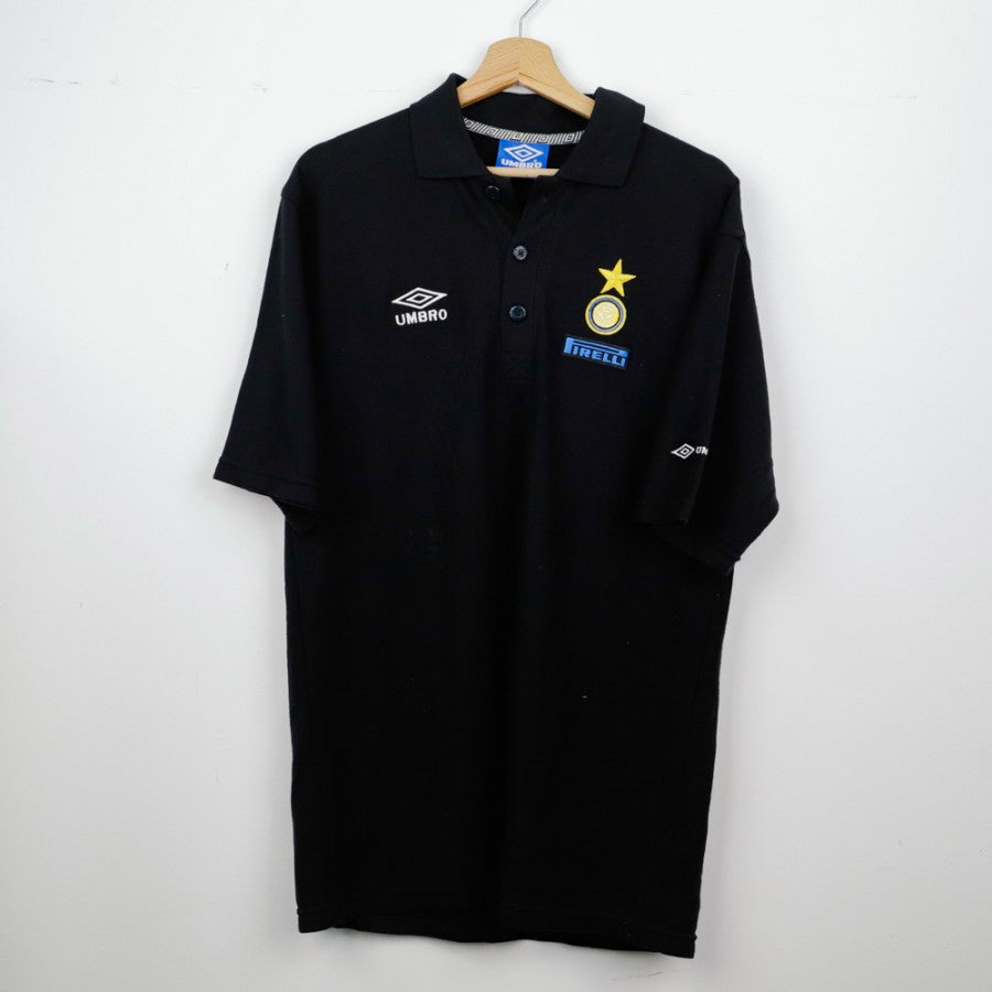1995/1996 Inter Black Polo Umbro