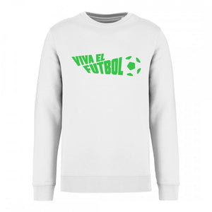 felpa girocollo bianca Viva El Futbol by VIVA EL FUTBOL - Home