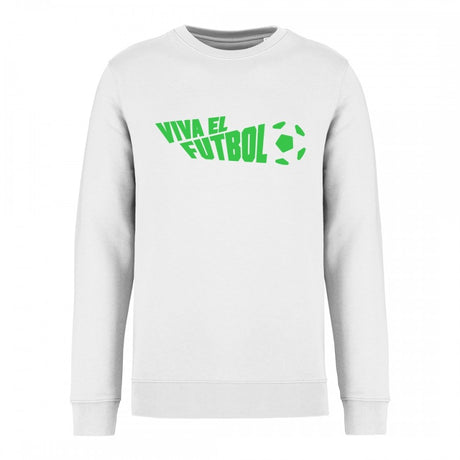 felpa girocollo bianca Viva El Futbol by VIVA EL FUTBOL - Home