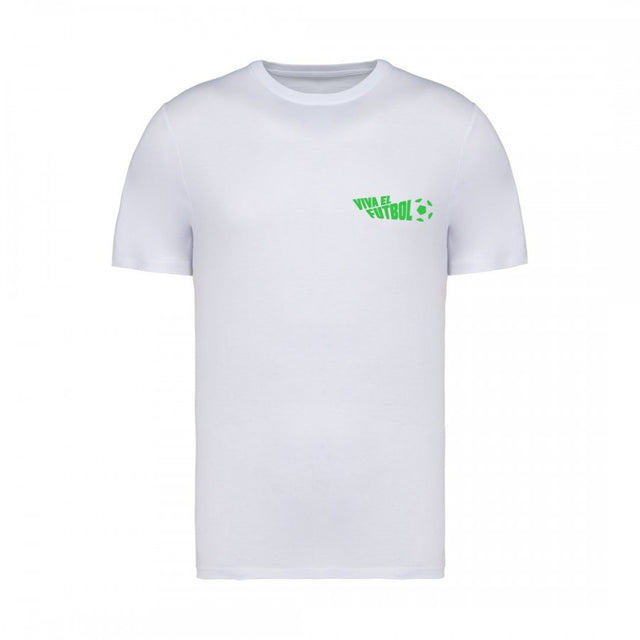 T-shirt bianca Viva El Futbol by VIVA EL FUTBOL - Home