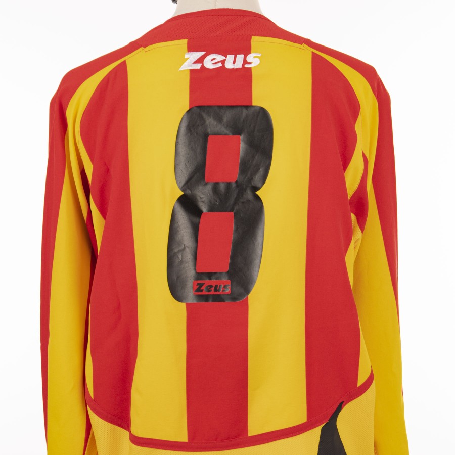 maglia home benevento zeus N8 ml 2004/2005 by ZEUS - Home (7)